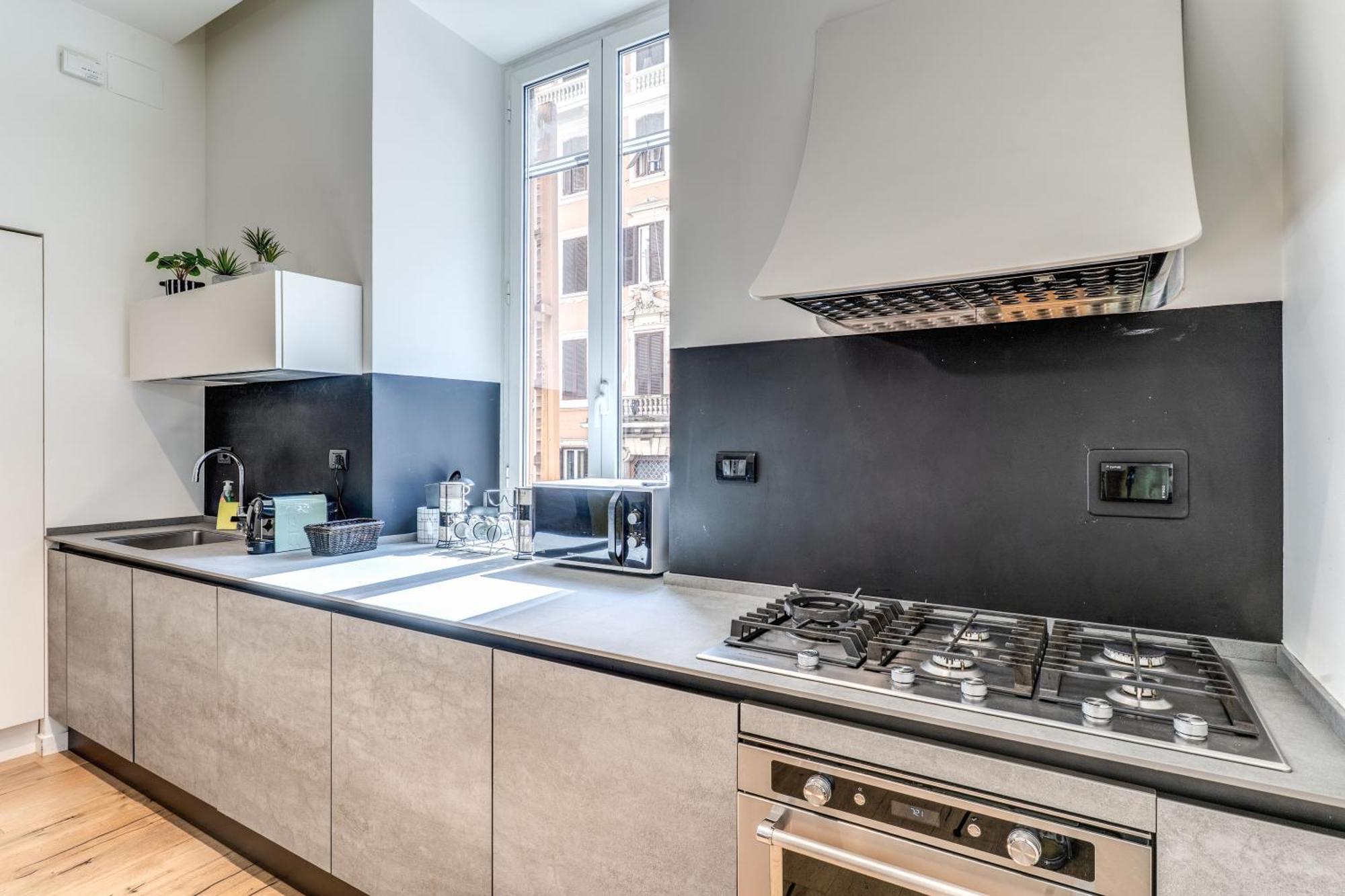 Stylish Big Flat In Piazza Del Popolo Roma