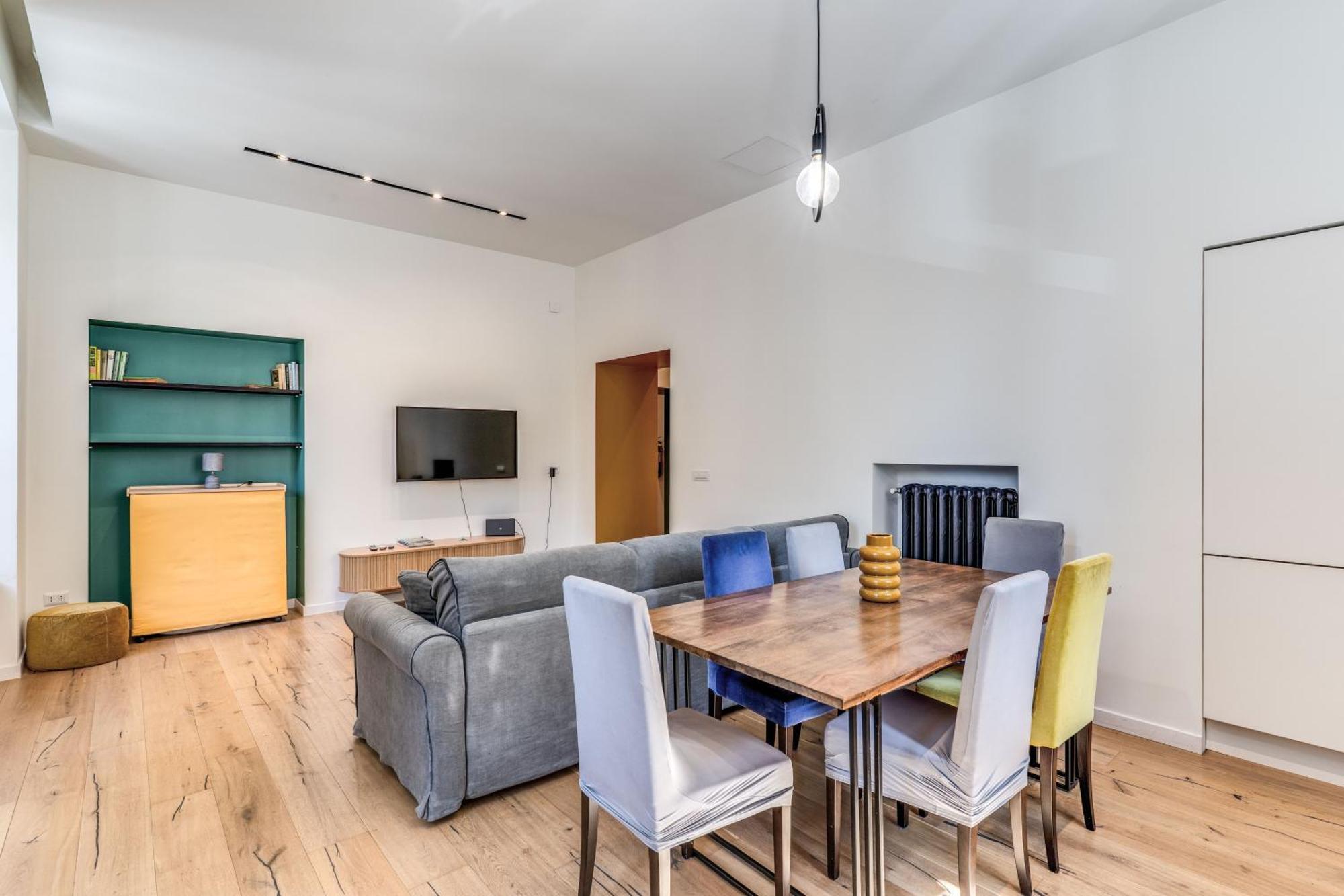 Stylish Big Flat In Piazza Del Popolo Appartamento Roma